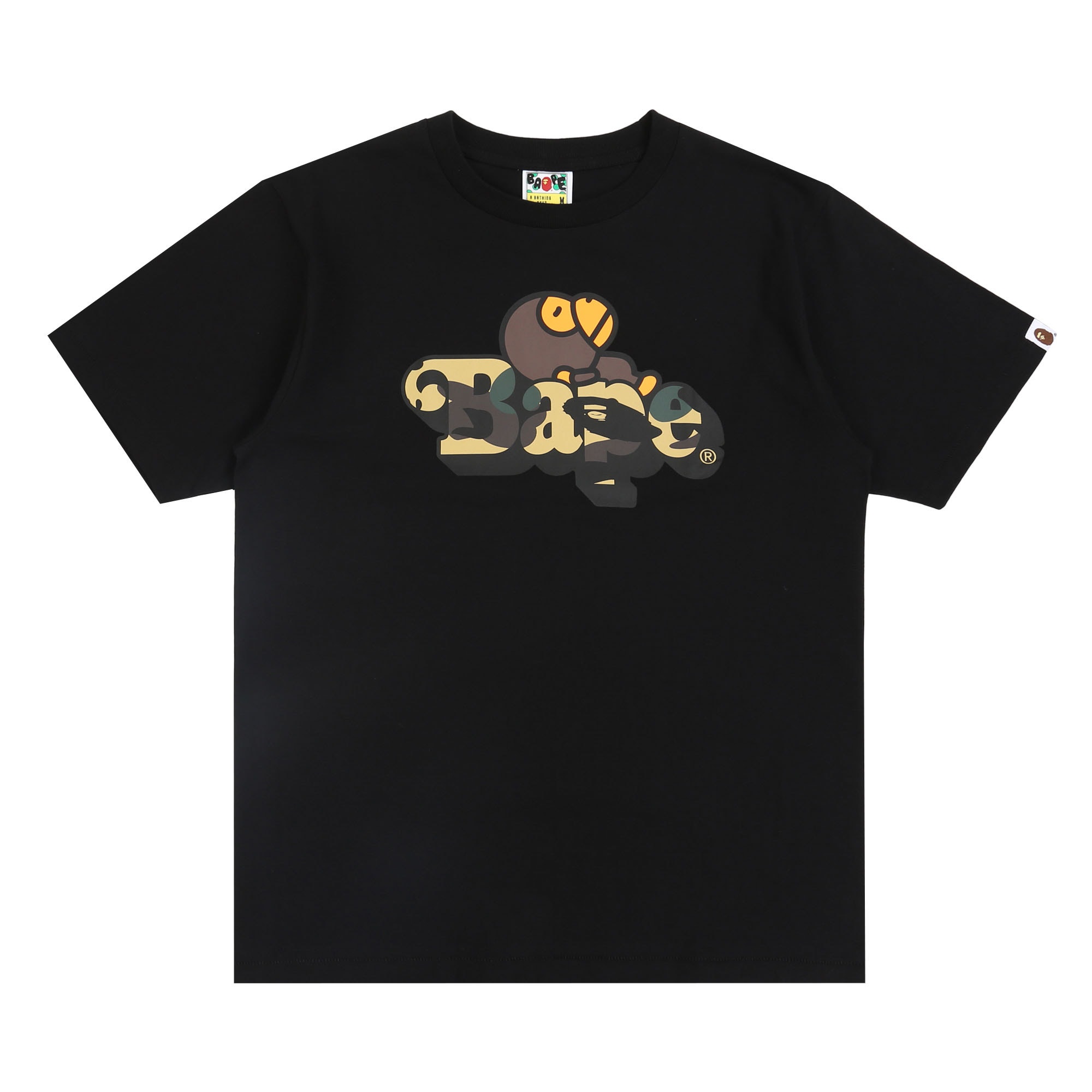 1st Camo Milo On Bape T-Shirt - Black product photo