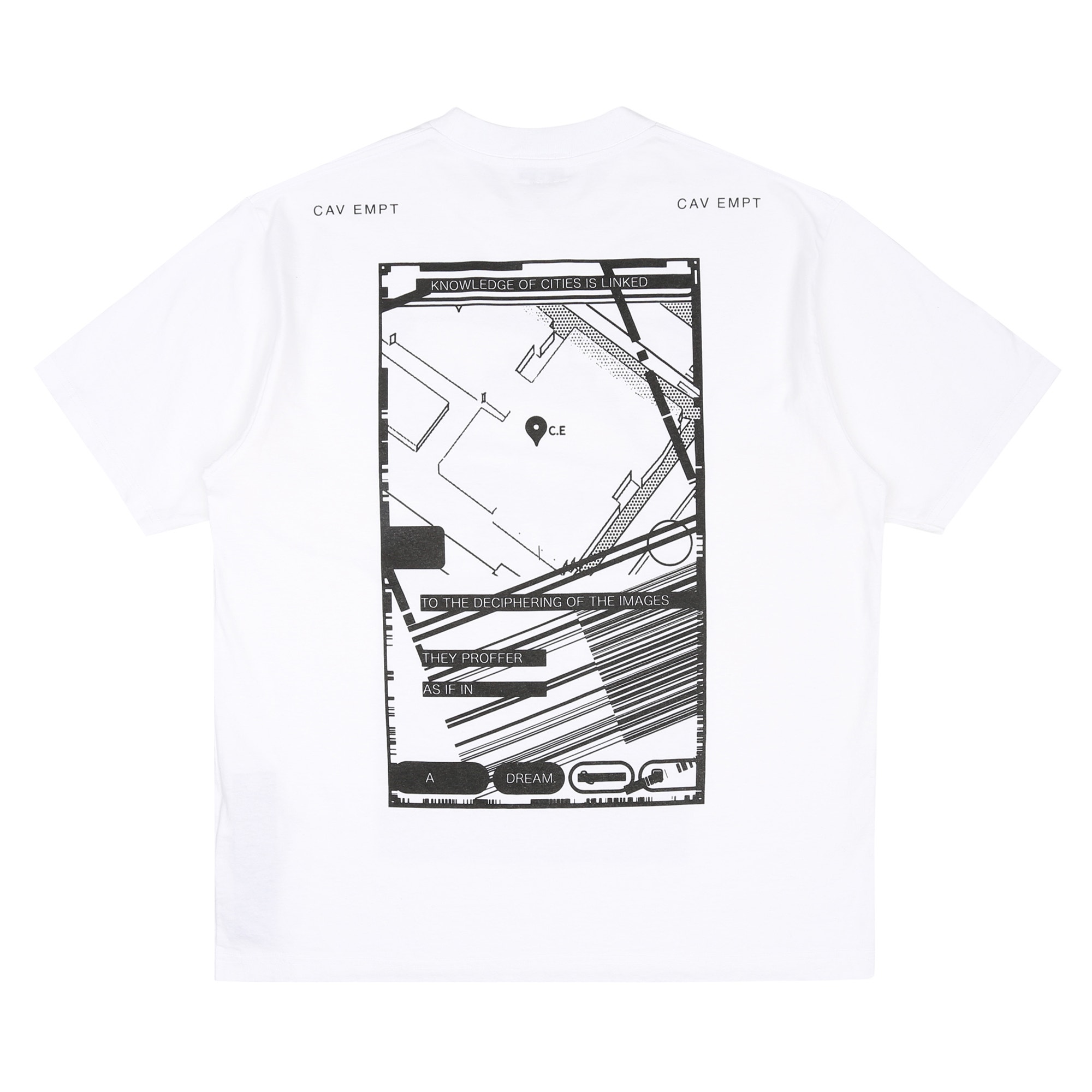 MD Pin Drop T-Shirt - White product photo
