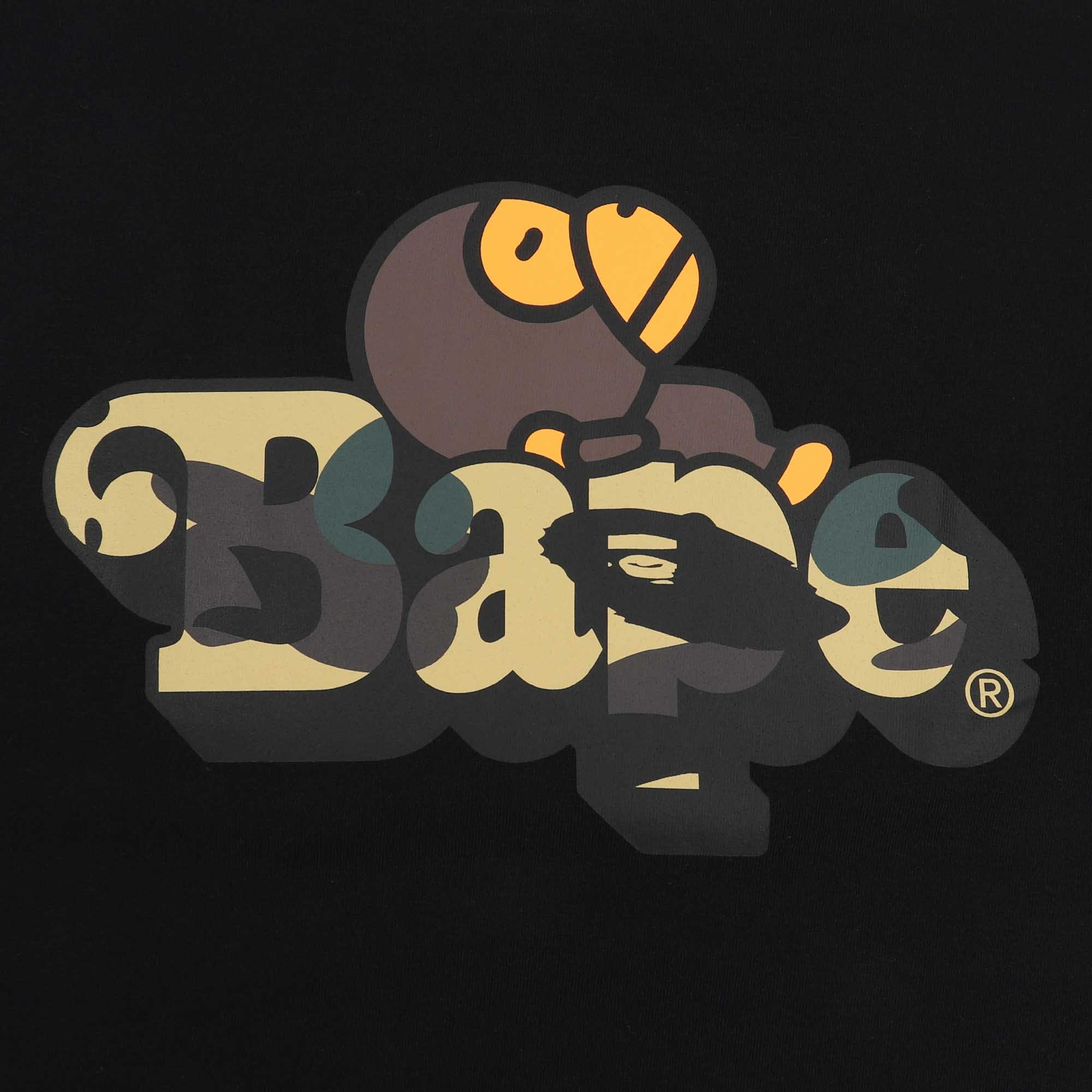1st Camo Milo On Bape T-Shirt - Black product photo