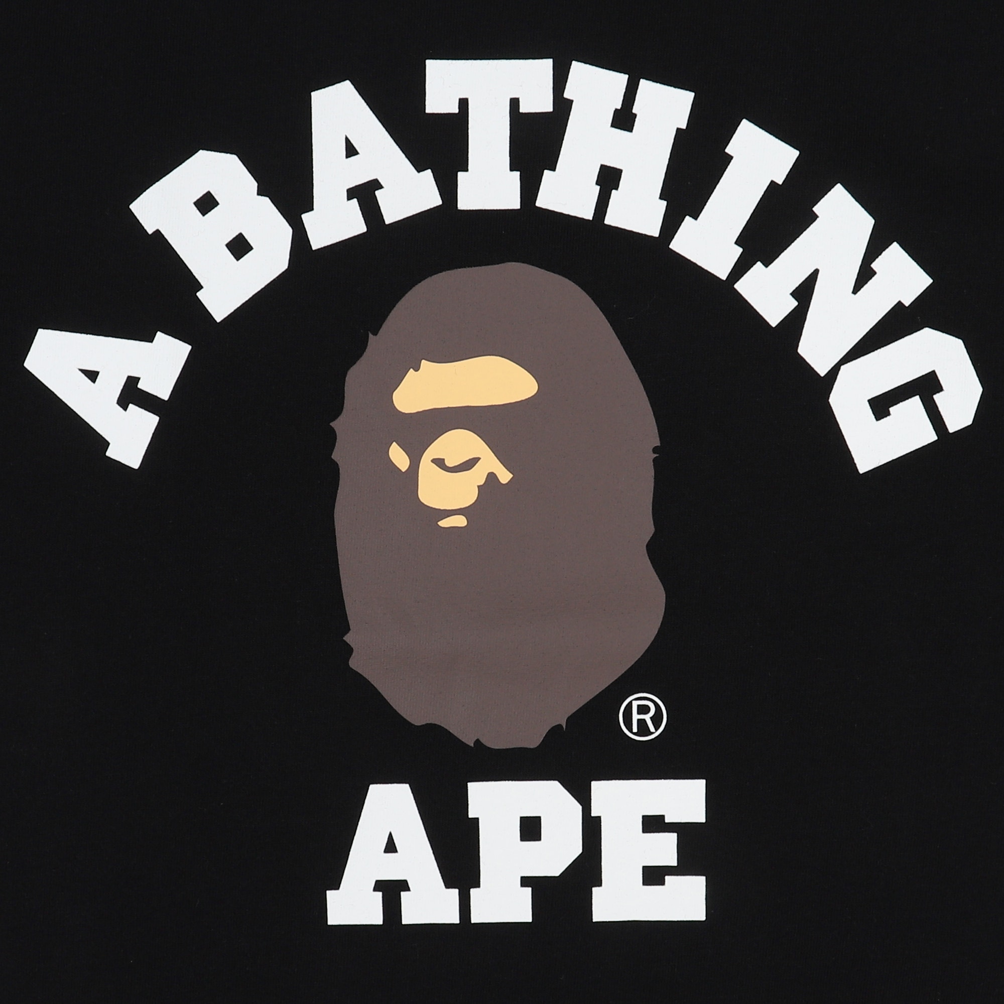 College T-Shirt - Black product photo