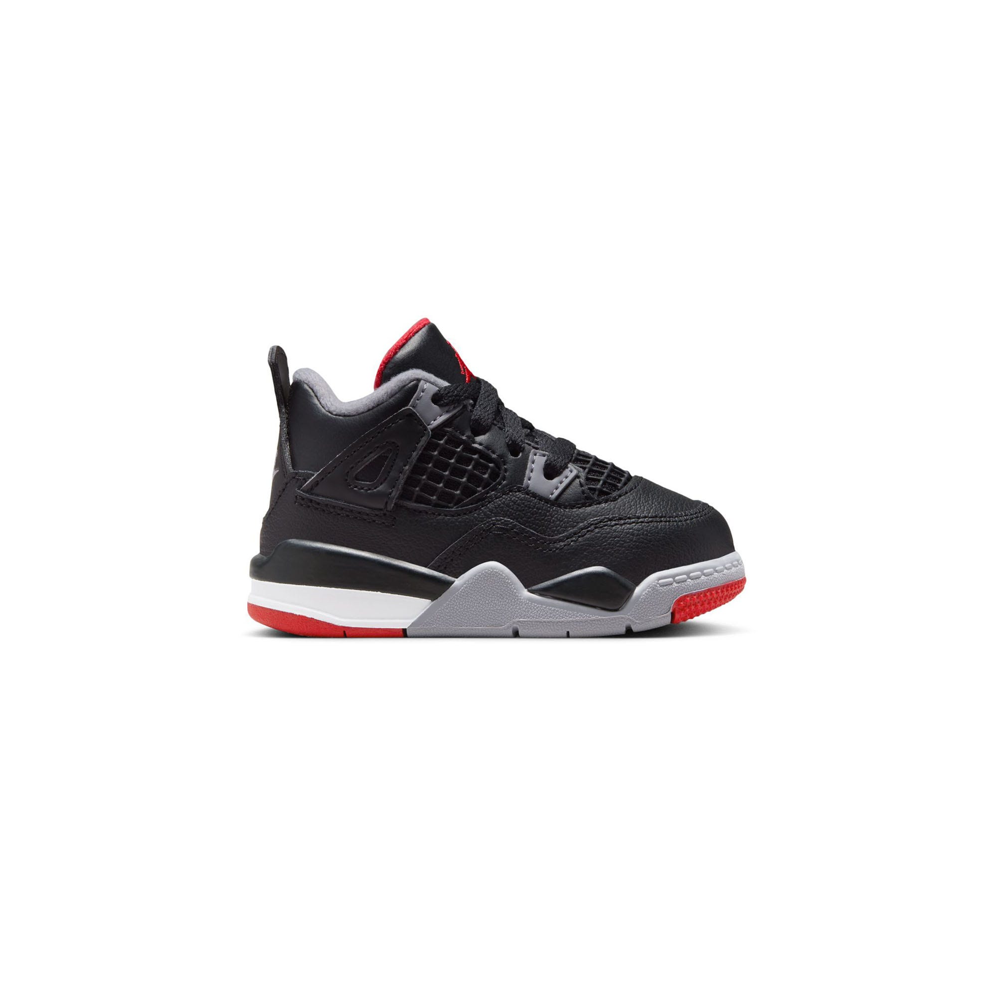 Air Jordan 4 Retro Bred Reimagined TD Black Fire Red