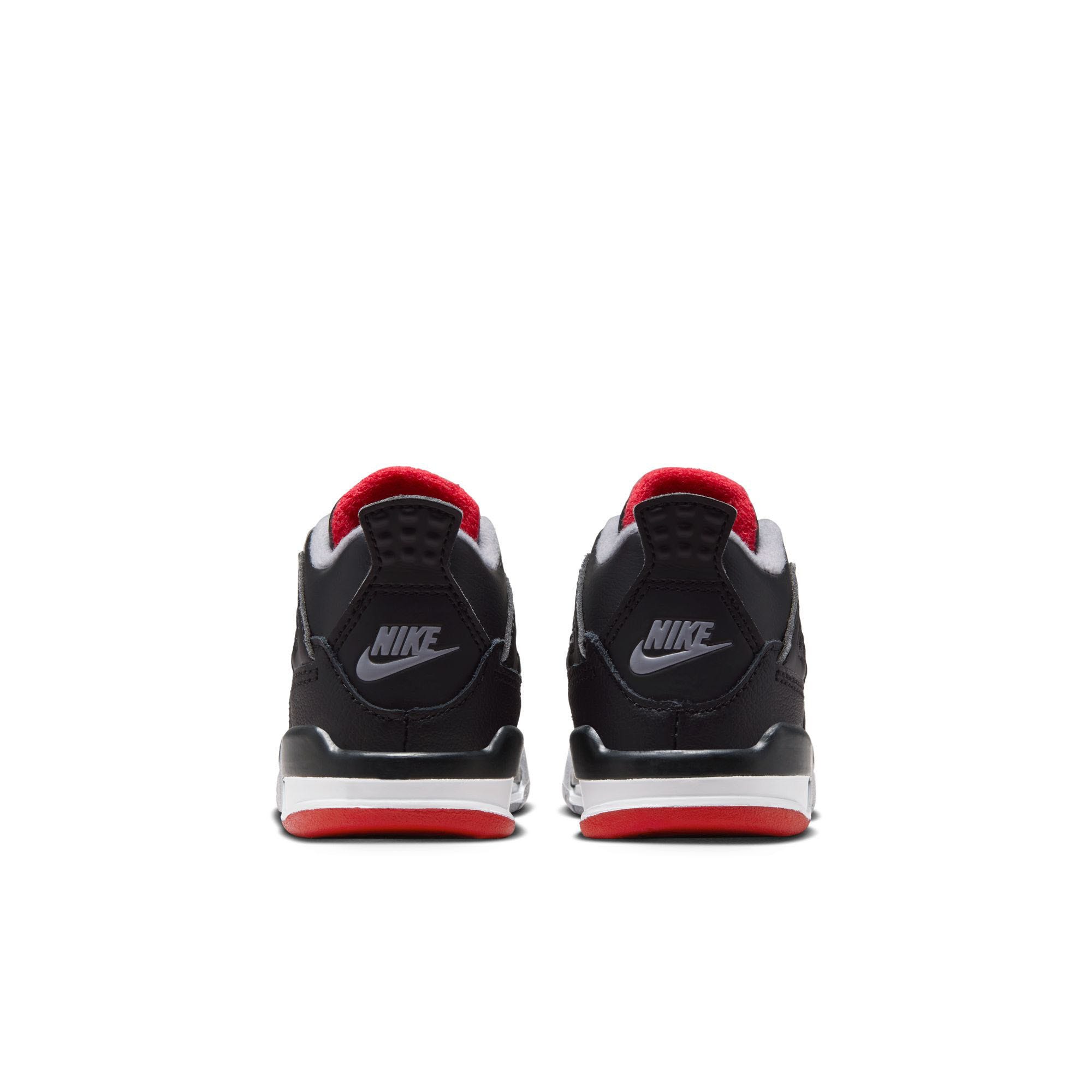 Black fire red jordan 4 deals