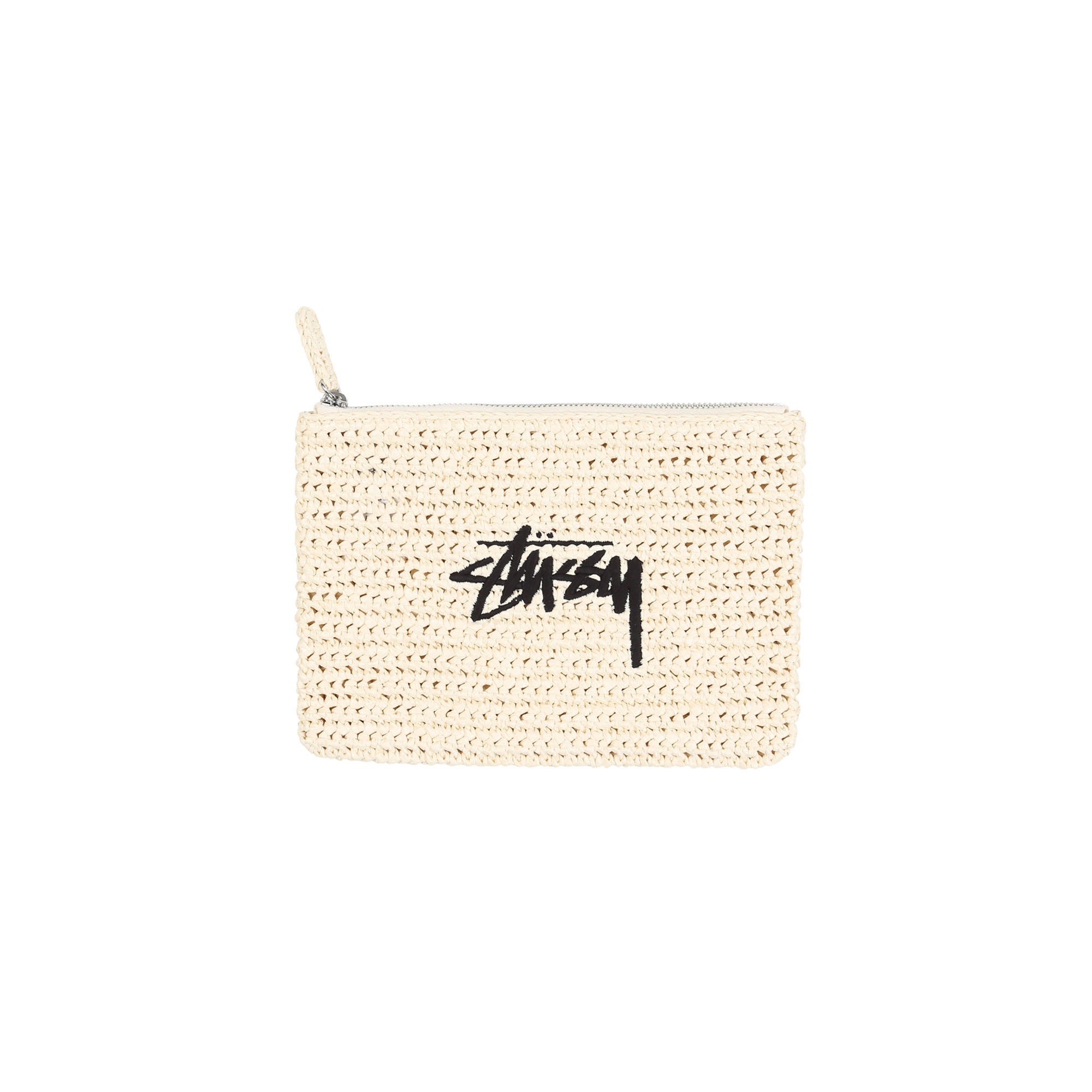 RAFFIA ZIP POUCH product photo