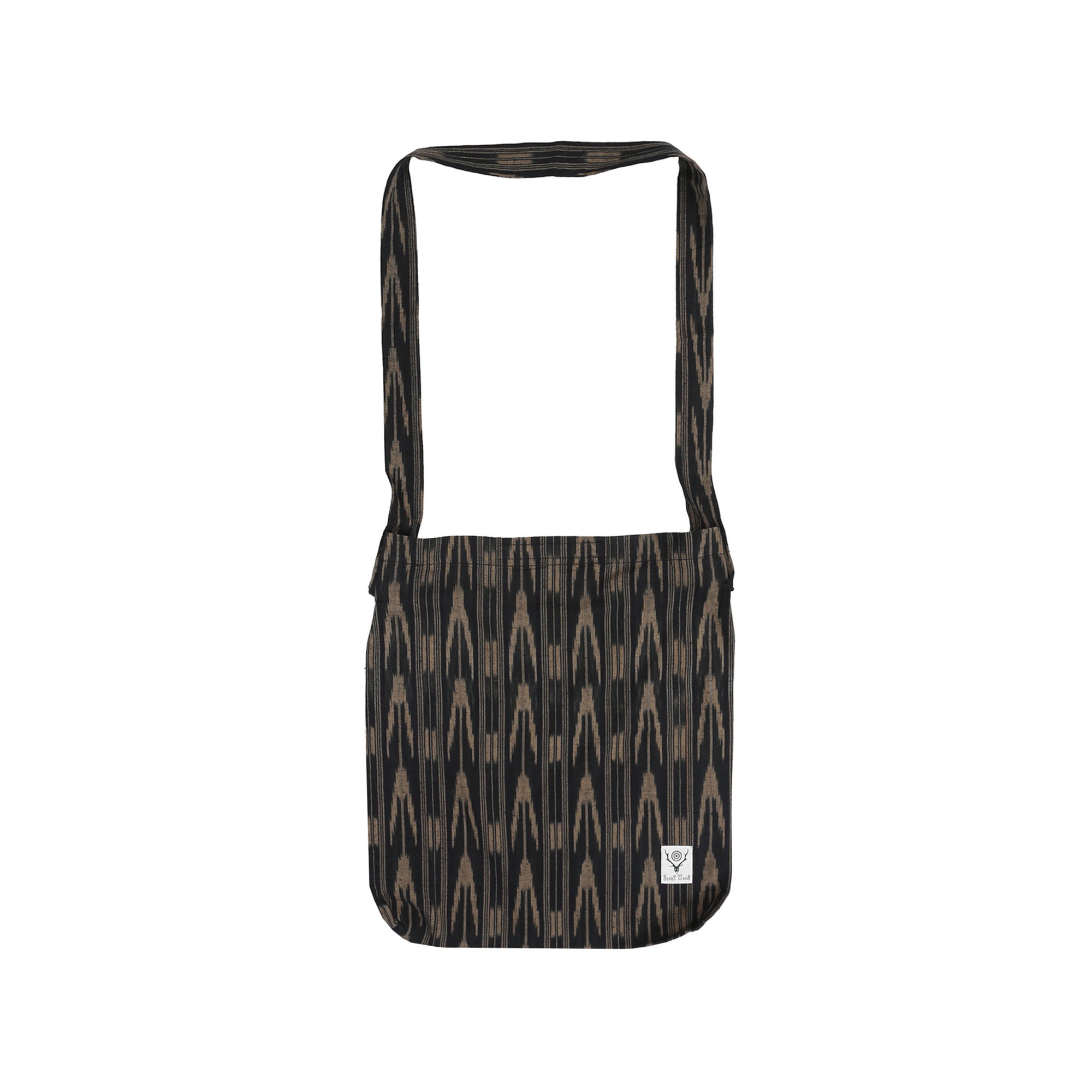 Book Bag Ikat Arrow - Black/Beige product photo