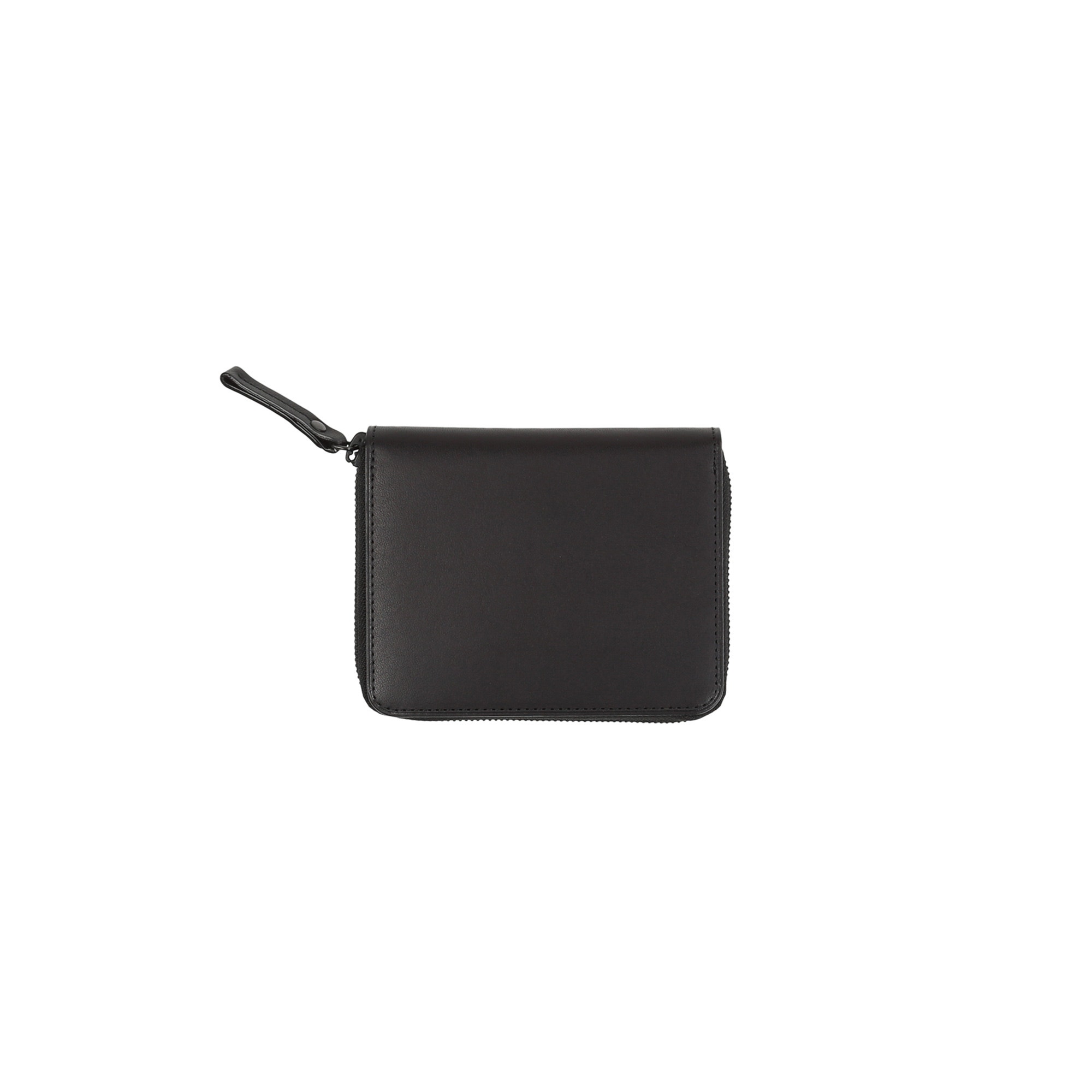 Porter Leather Zip Wallet - Black product photo