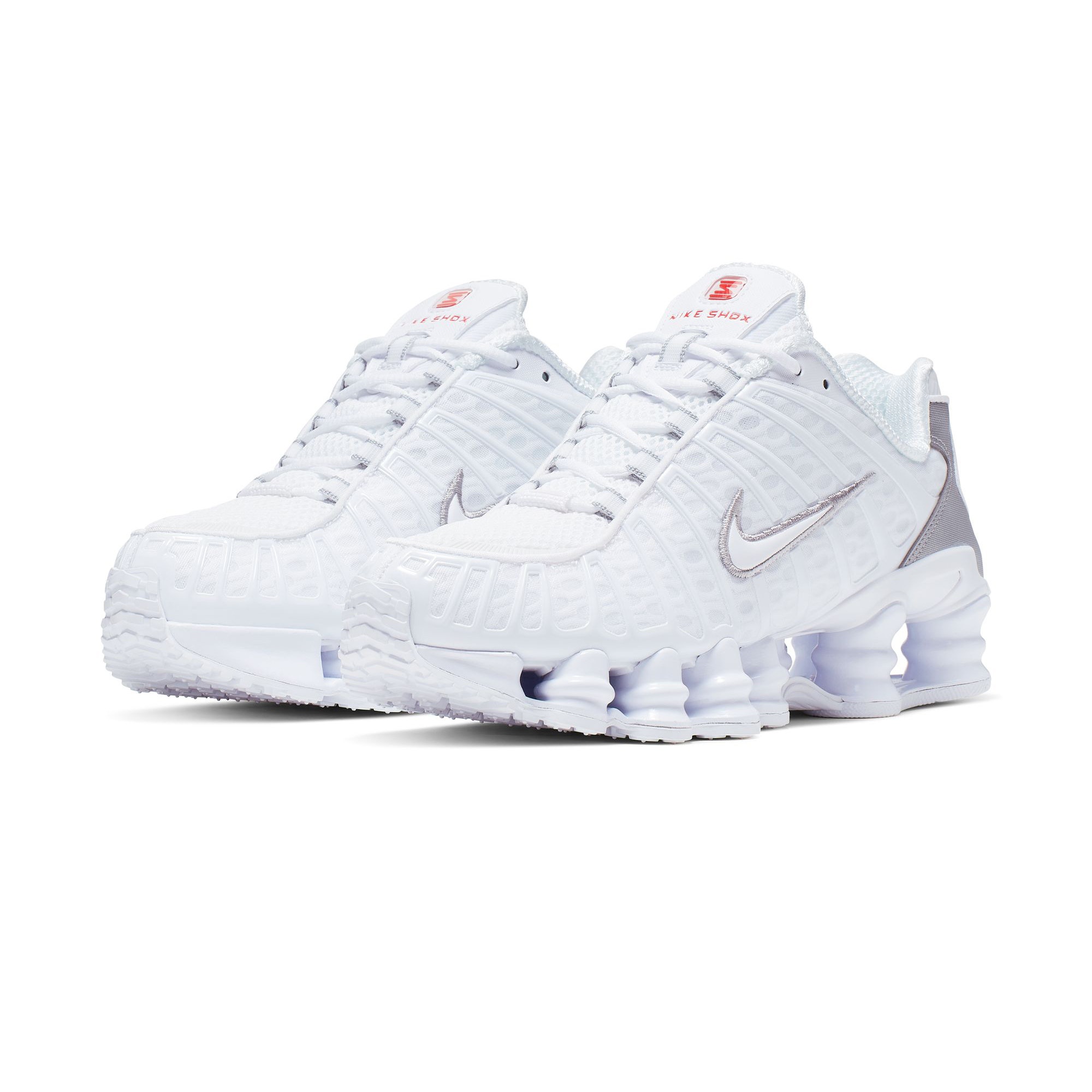 W Nike Shox TL - White/Metallic Silver product photo