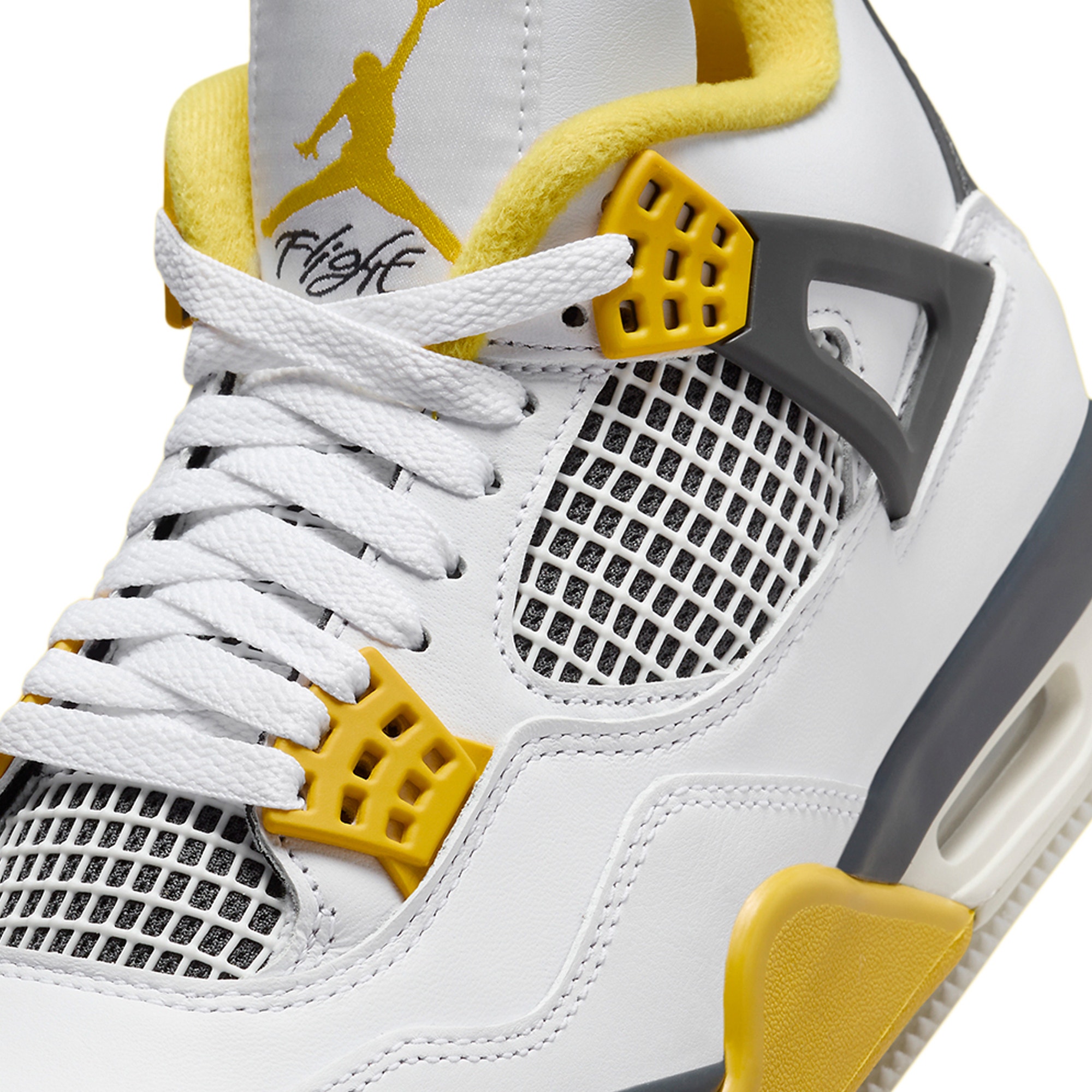 W' Air Jordan 4 Retro - White/Coconut Milk product photo
