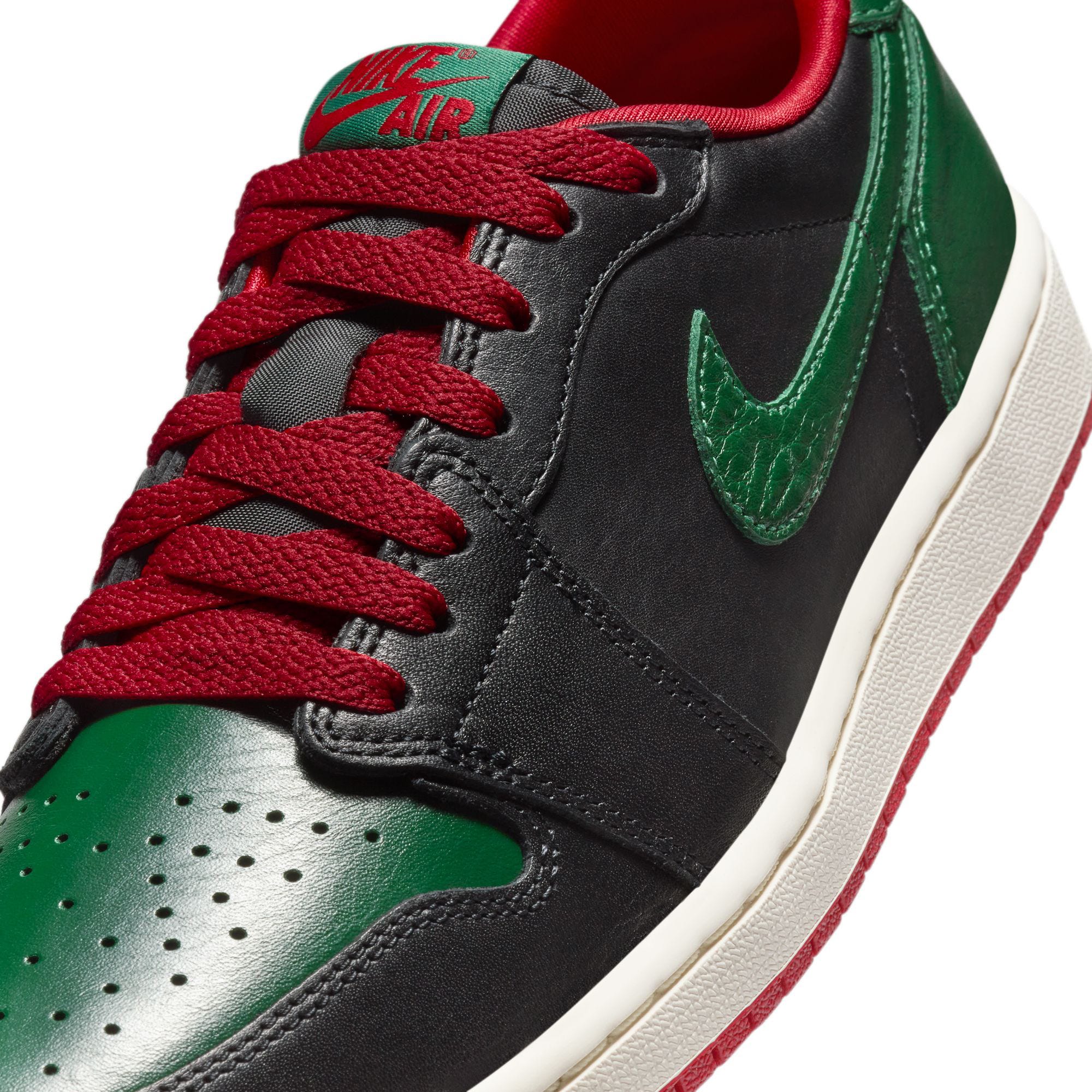 Jordan 1 green white black top