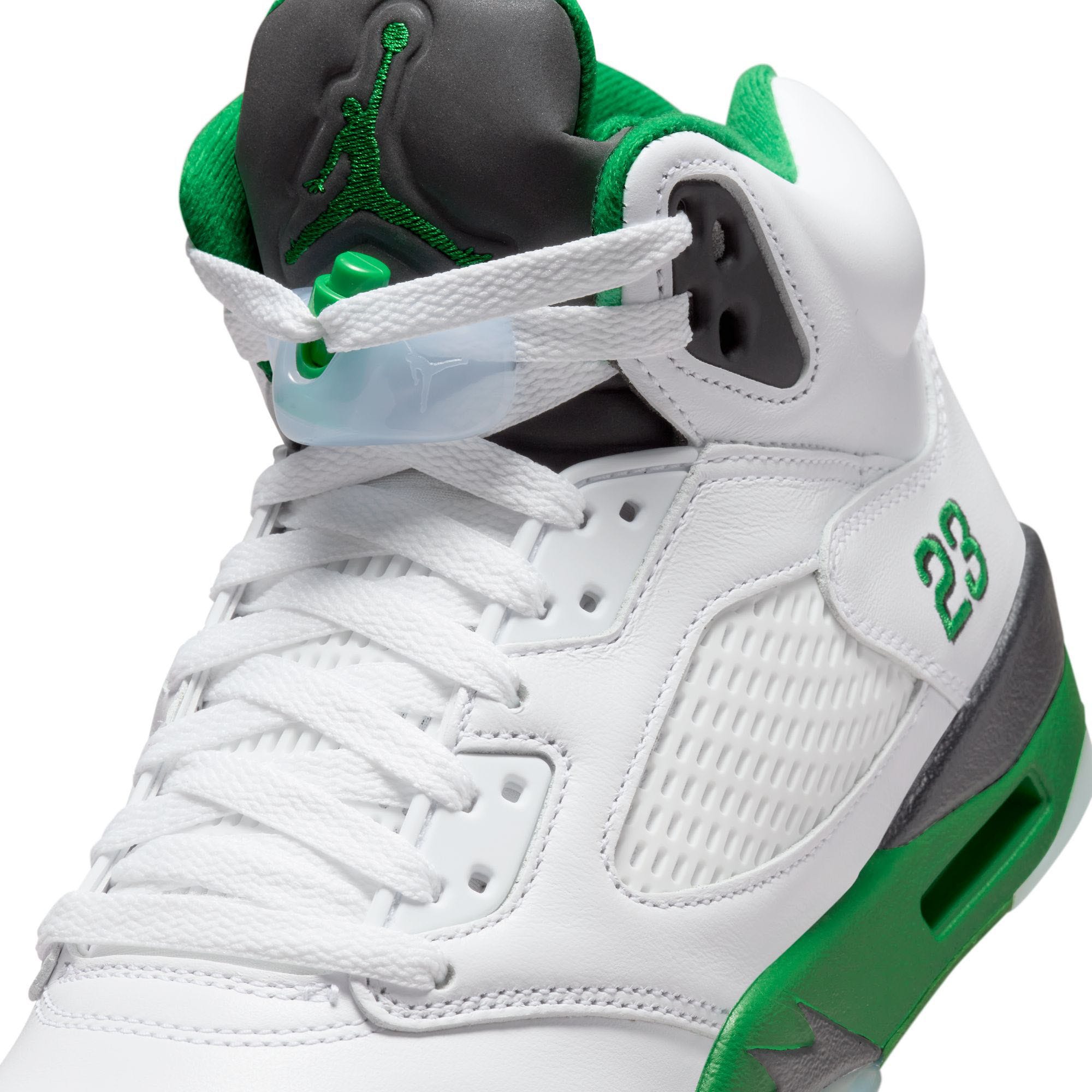 Green air sales jordan 5